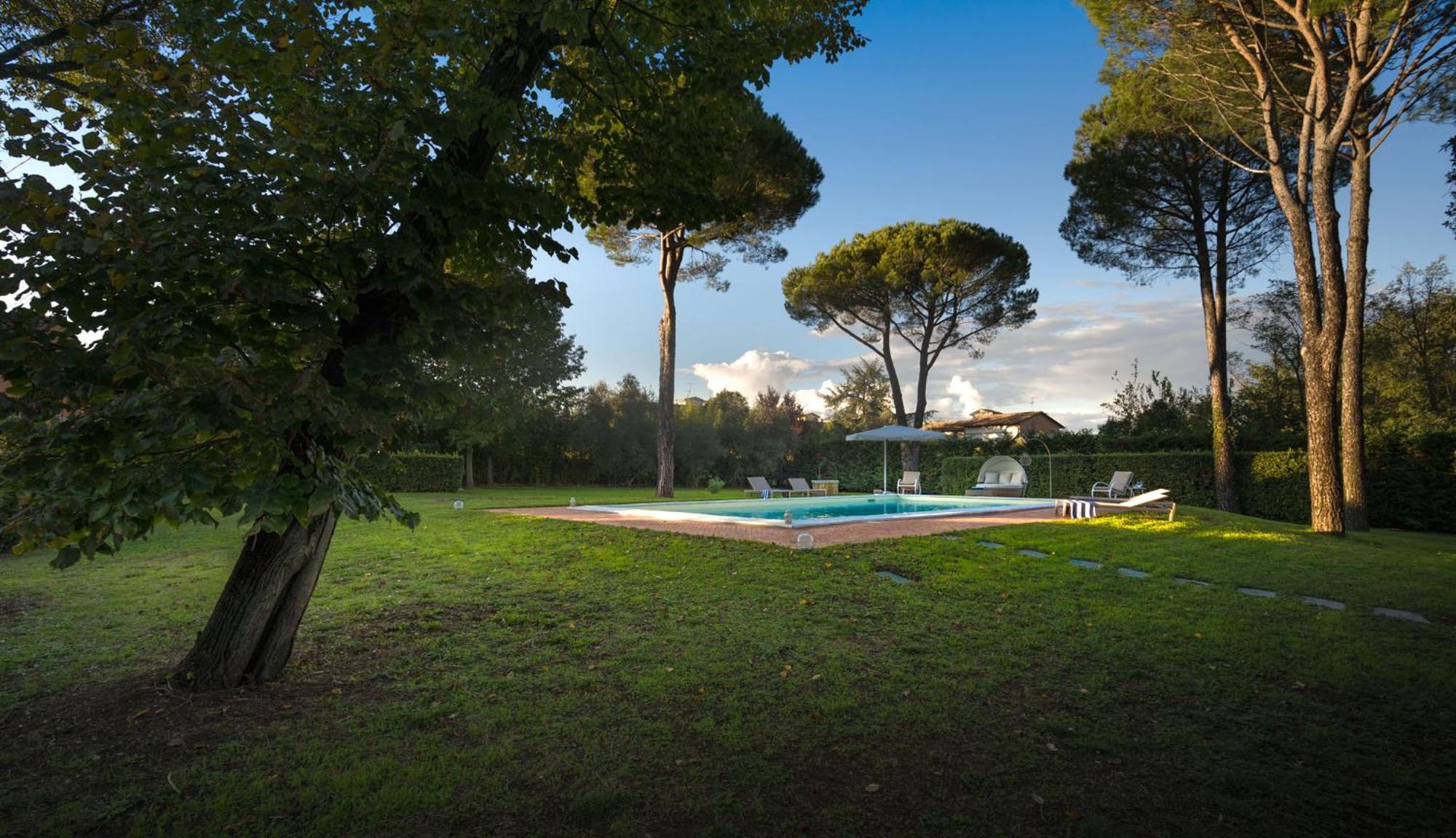 Villa Ines Charme Near Lucca Altopascio Exteriör bild