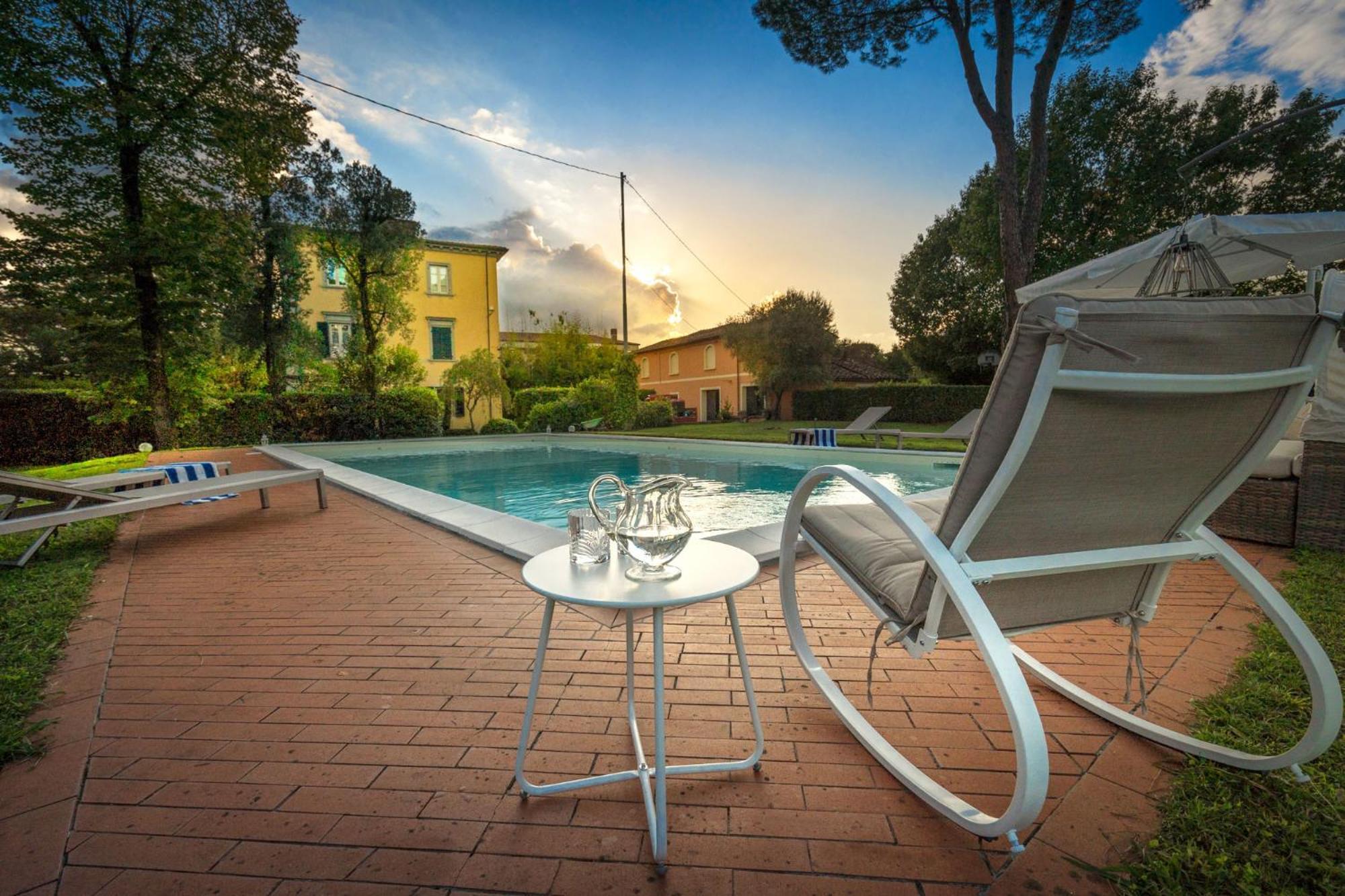 Villa Ines Charme Near Lucca Altopascio Exteriör bild