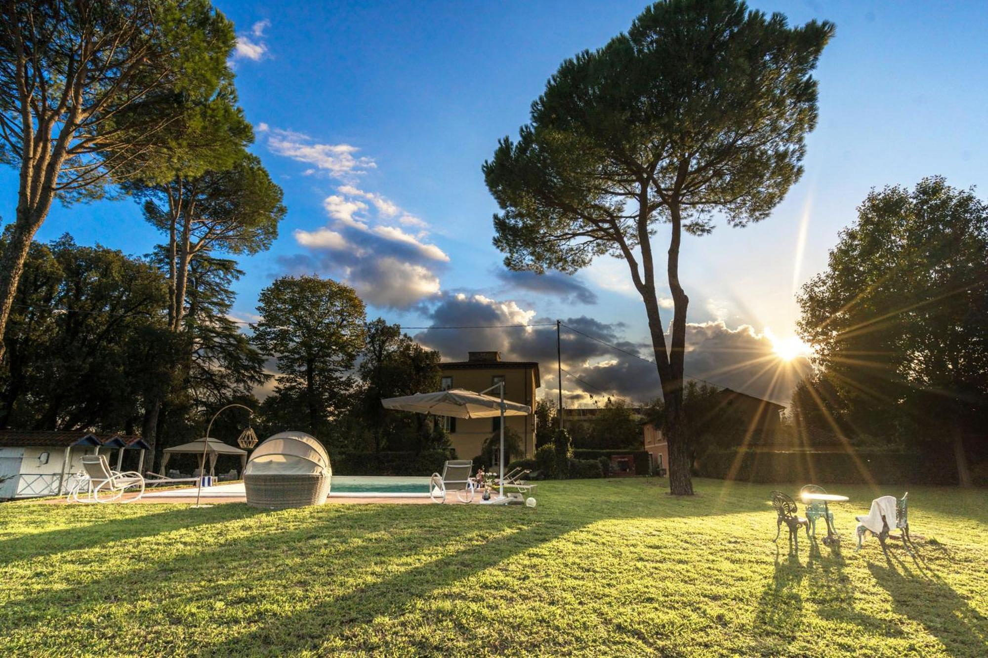 Villa Ines Charme Near Lucca Altopascio Exteriör bild